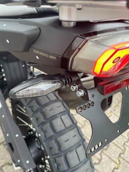 Short license plate holder for CFMOTO 450MT